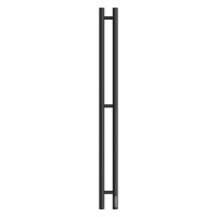Полотенцесушитель электрический Point Деметра PN12812B П3 80x1200 диммер справа, черный